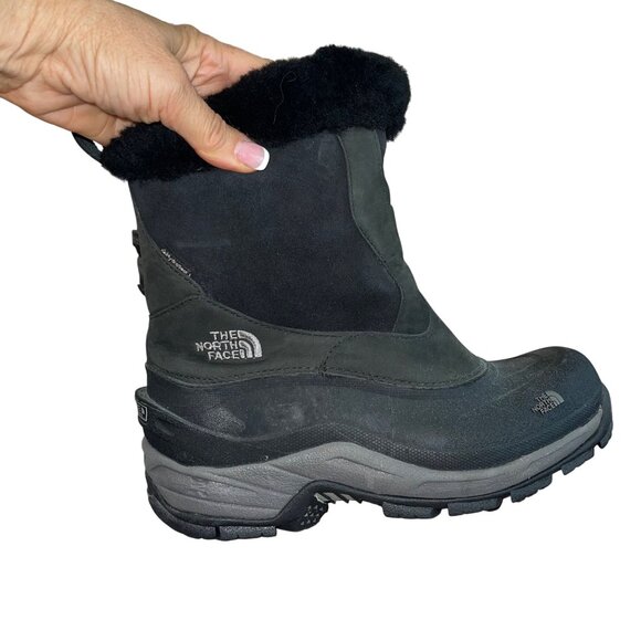 The North Face Womens Boots Size 9 Black Greenland Primaloft Insulate - Picture 5 of 11